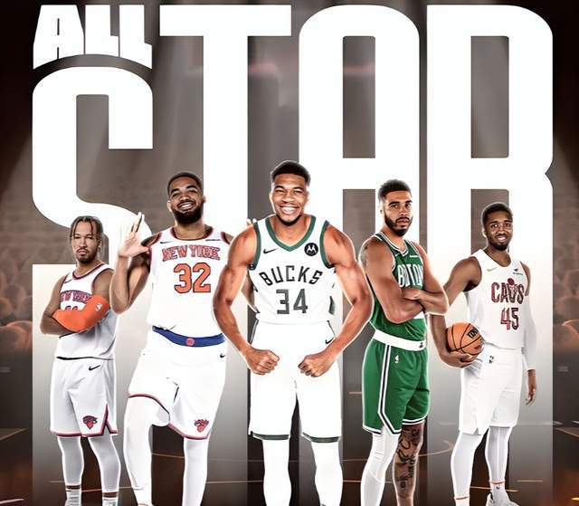 NBA常规赛巅峰对决：五位球星数据霸榜最佳一阵